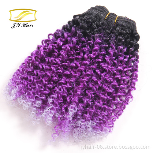 Wholesale Cheap kinky curly hair Weave,Synthetic hair weft factory price hair Weave